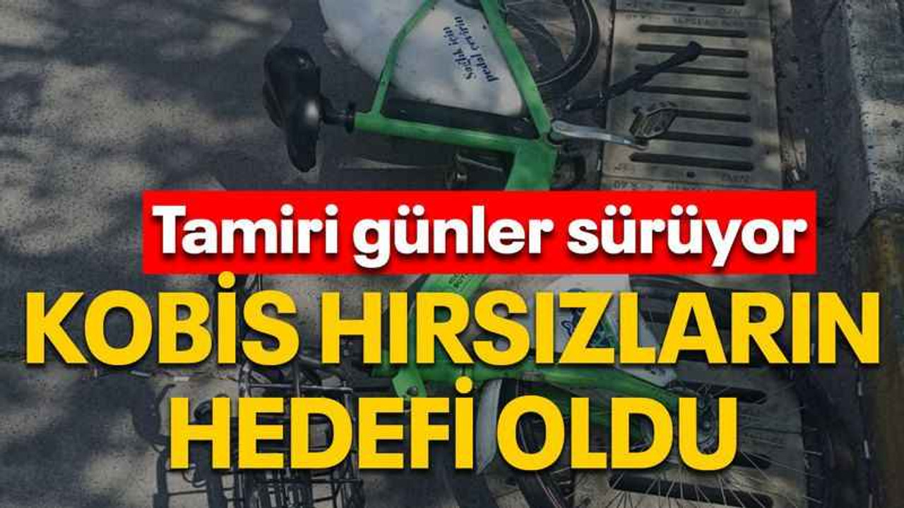 KOBİS hırsızların hedefi oldu